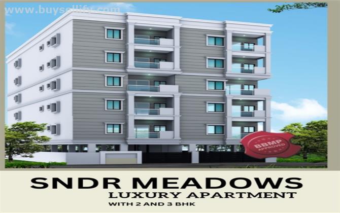 1040 Sq.Ft Flat with 2BHK For Sale in Banjara layout