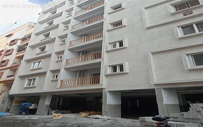 1172 Sq.Ft Flat with 3BHK For Sale in Nearing to possession flats in Bangalore