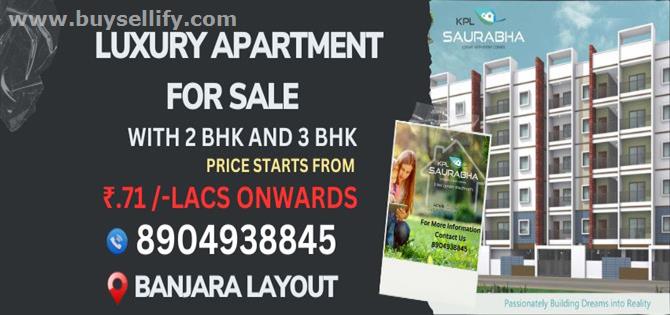 1505 Sq.Ft Flat with 3BHK For Sale in MNM KPL SAURABHA