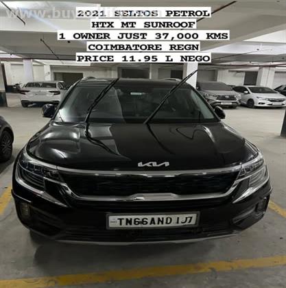 2021 Kia Seltos HTX G 1.5 Petrol with Sunroof – Excellent Condition