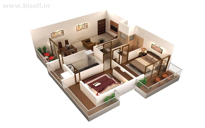 2BHK & 3BHK with best Specifications Flats for Sale