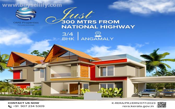 3 BHK VILLA FOR SALE IN ANGAMALY