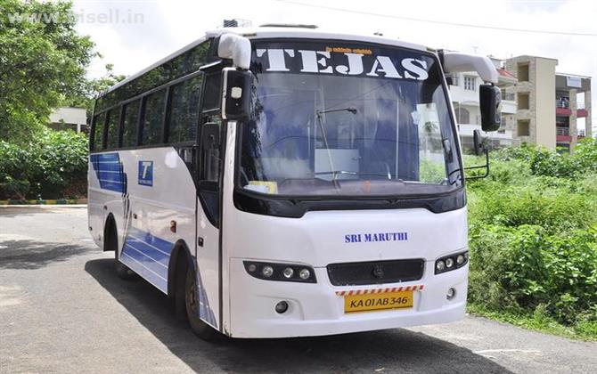 30 Seater Bus Hire or Rent for 28rs per KM with driver in Hoskote, Bangalore