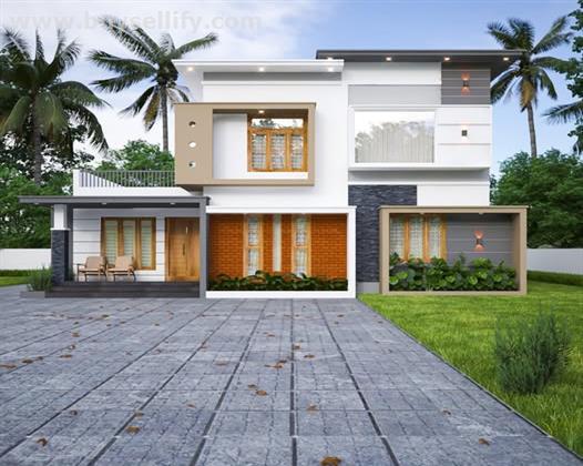 3BHK 1500 SQFT Under-Construction Villa for Sale – 7 Cents Near Adoor