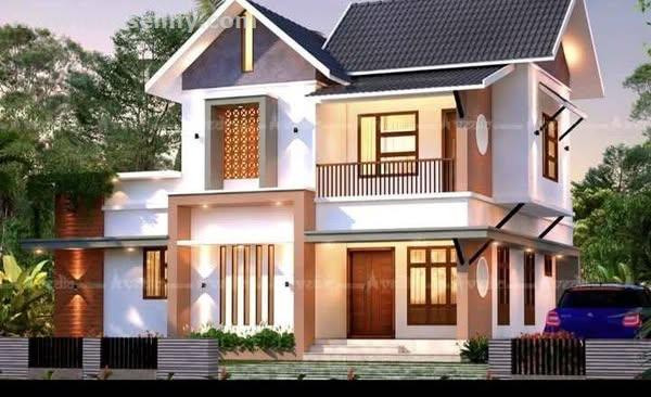 3BHK New Model House for Sale Near Holy Cross Hospital, Adoor