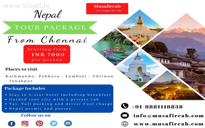 4 Night  5 Days Nepal Tour Package from Chennai | Musafircab