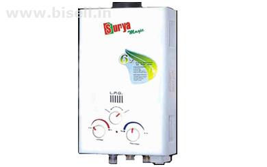 6 LTR. Surya Magic, Gas Geysers, Gas Geyser Manufacturer and Supplier in Mumbai India