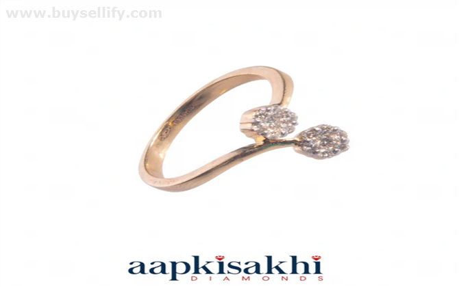 "AAPKISAKHI: Whispers of Luxury - The Ultimate Diamond Ring"