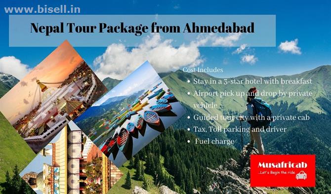 Ahmedabad to Nepal Tour Package, Nepal Tour Package from Ahmedabad