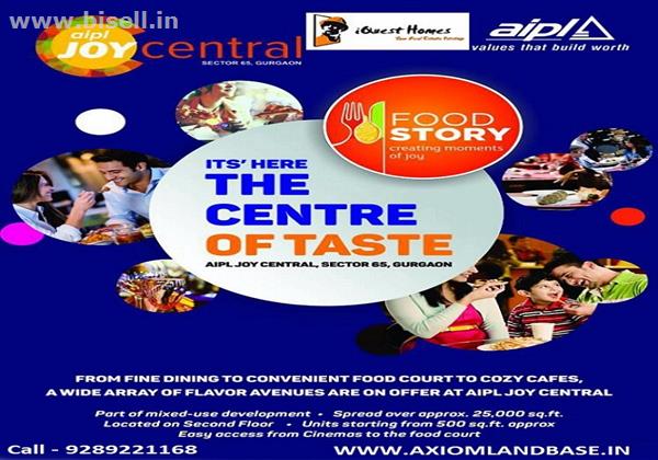 AIPL Joy Central Commercial Space Sector 65 Gurgaon