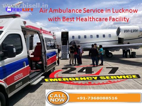 Air Ambulance Service in Lucknow with Best Healthcare Facility