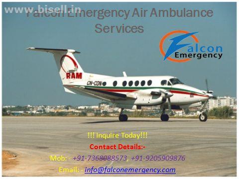 Air Ambulance services in Bokaro Avail with All ICU Facility by Falcon Emergency