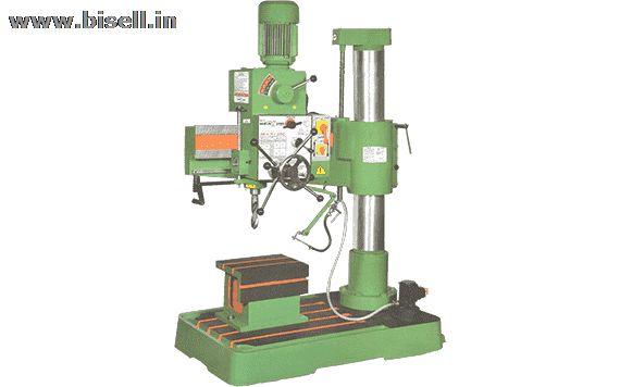 All geared radial drilling machine and radial drill machine manufacturer