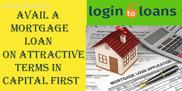 Apply For Capital First  Mortgage Loans Online at Lowest Interest Rates  - Logintoloans