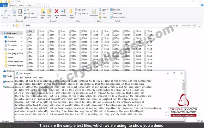 Auto type client software 100% accuratly with converted Excel