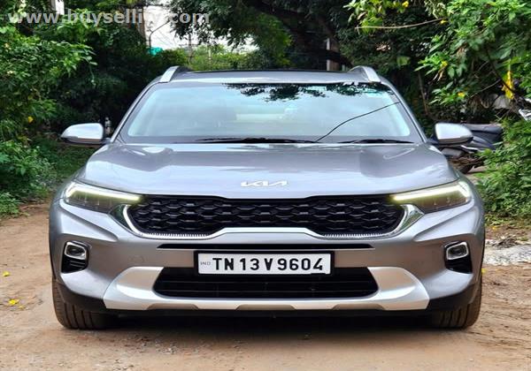 Automatic Diesel Kia Sonet 1.5 HTX 2021 – Top-End Sunroof Model in Excellent Condition