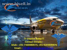 Avail Air Ambulance Services in Chandigarh at Low-Cost by Falcon Emergency