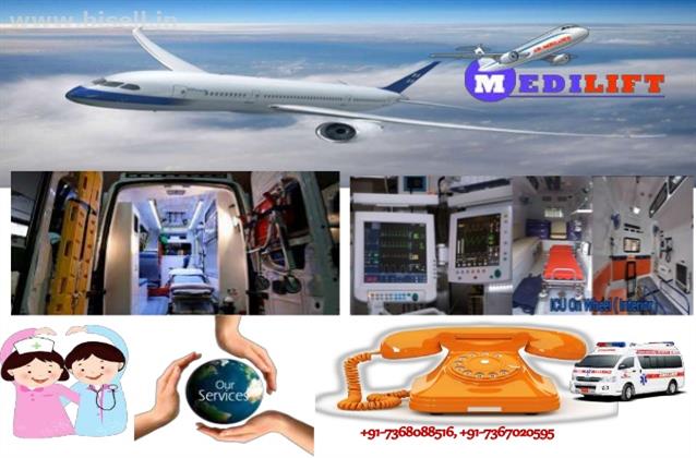 Avail Private Air Ambulance from Mumbai to Delhi by Medilift Air Ambulance