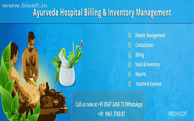 Ayurveda Hospital Billing & Inventory Management Software