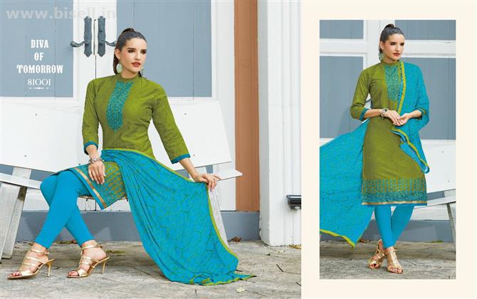 B G KAVYA CREATION DOLLAR VOL 81 MUMBAI COTTON SALWAR KAMEEZ WHOLESALE PRICE