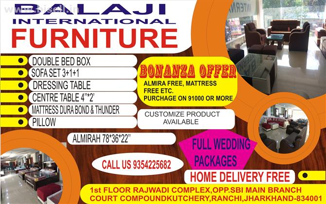 BALAJI INTERNATIONAL FURNITURE.