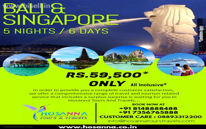 Bali & Singapore - 5 Nights   6 Days