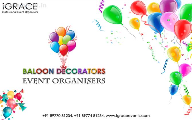 Balloon decorators in Vizag