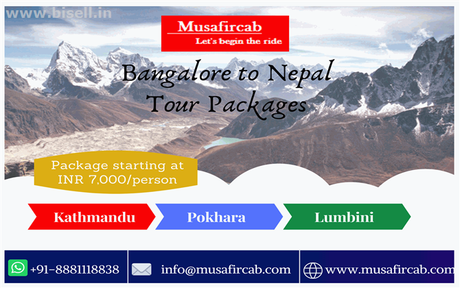 Bangalore to Nepal tour packages