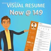 Be Noticed, Use Visual Resume