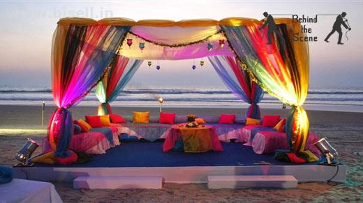 Beach wedding in Goa