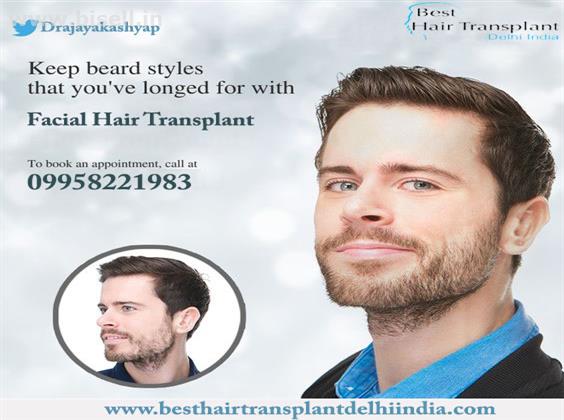 Best Facial Hair Transplant Surgeon-Restore Eyelashes, Beard and Moustache