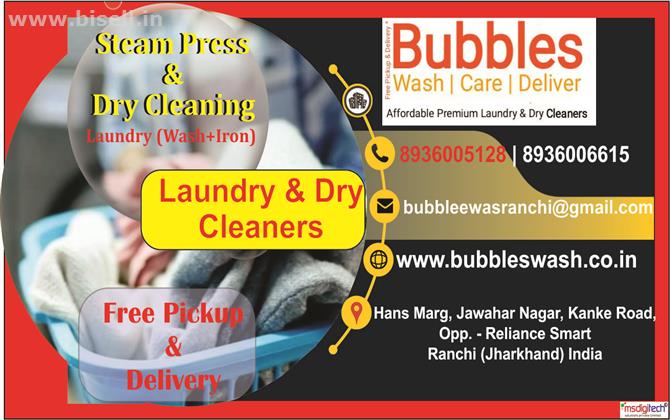 Best laundry services in Ranchi