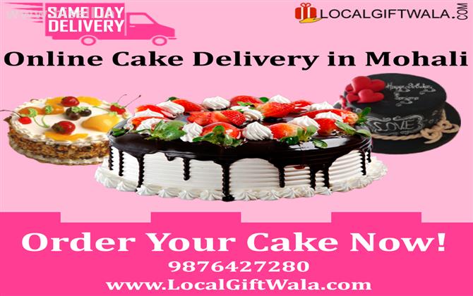 Best Online Cake Delivery in Mohali