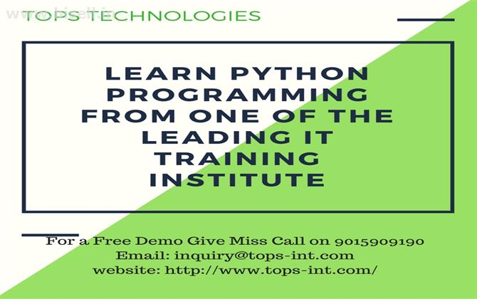 Best Python Programming institute In Vadodara| TOPS Technologies