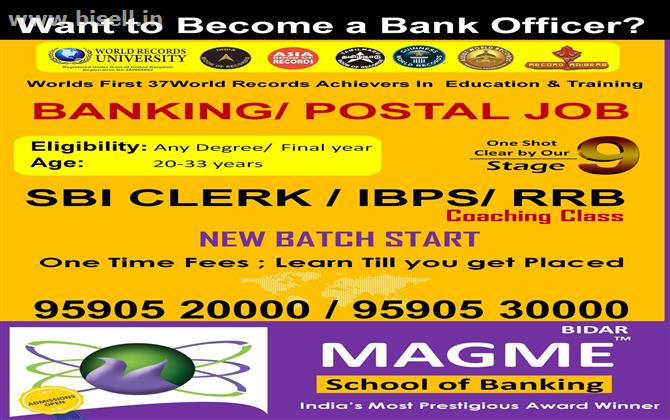 Best & Top Banking coaching Institute - Magme School of Banking