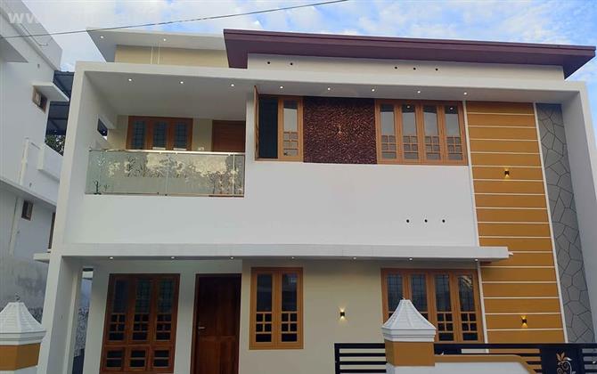 BHK Stylish House for Sale in Changanassery – 1500 sq. ft.