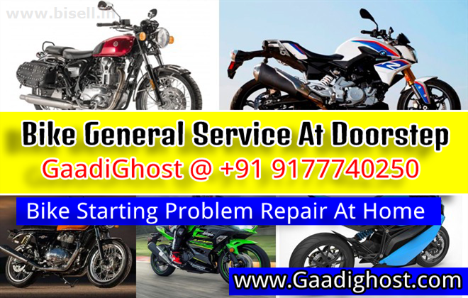 Bike Repair and General Service at Home in Hitech City, Madhapur Hyderabad