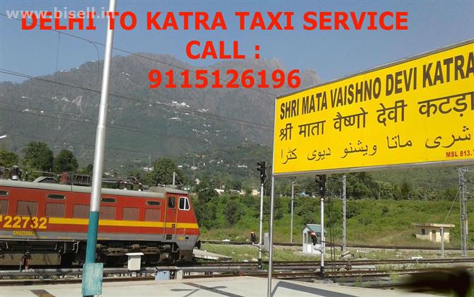 Book Call Now: 9115126196 Delhi to Katra Taxi Service