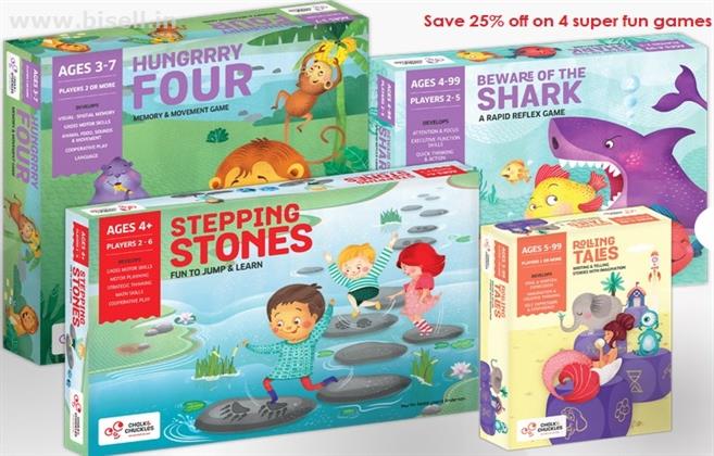 Bundle of 4 Kids Learning Games - Save 25% off on 4 super fun games