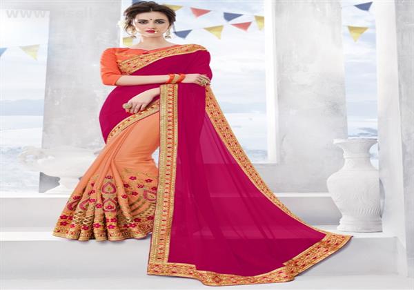 Buy Indian Designer Sarees - Beautiful Fashion Sarees Online at Deepkalasilk.com