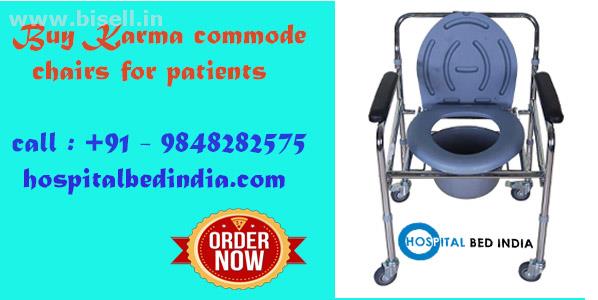 Buy Karma Commode Chair, Commode chairs in Hyderabad - Hospitalbedindia