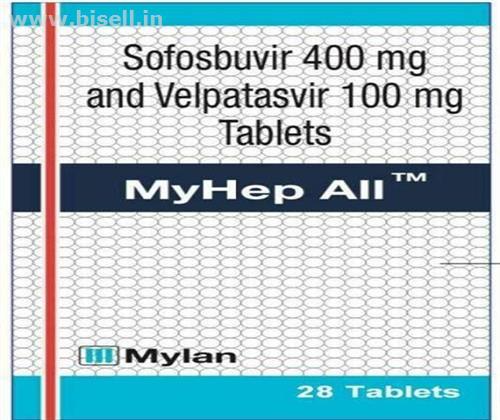 Buy Myhep All- Velpatasvir 100 mg and Sofosbuvir 400 mg tablets In India