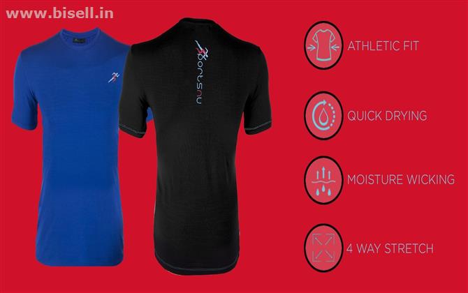 Buy Sports t shirts -Gym Wear -Active Wear - Leggings-workout gear for men-SportsNu.com