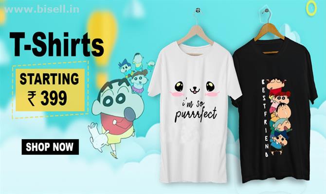 Buy Trendy T-shirts for Womens Starting at Rs.399 - Shutcone