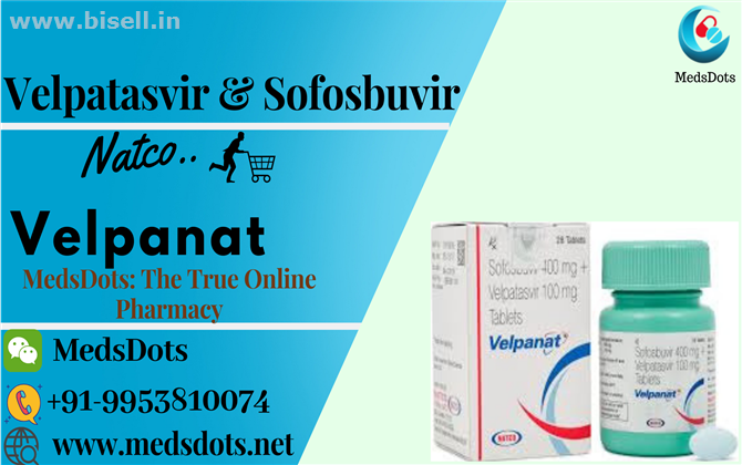 Buy Velpanat Tablets Online | Original Velpatasvir Sofosbuvir Supplier | Indian Epclusa Price