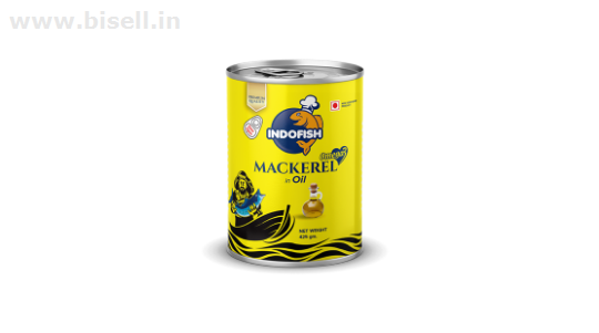 Canned Mackerel | Mackerel in Oil | Canned Mackerel India - Indofish