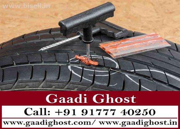 Car Puncture Repair at Home | Car Flat Tyre Repair Services in India