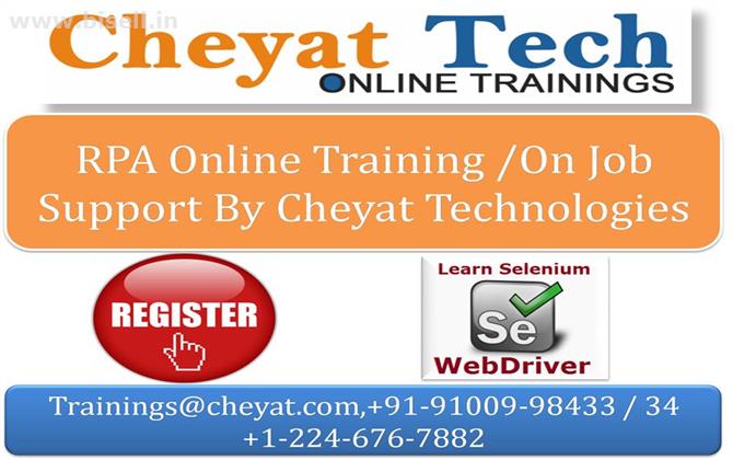 Cheyat Technologies - The Best RPA Online Training and BluePrism Online Training