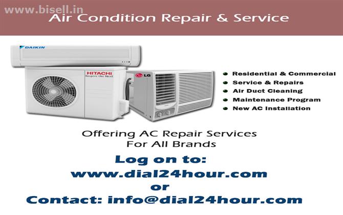 Choose Best AC Repair and Installation Services in Delhi at Dial24Hour