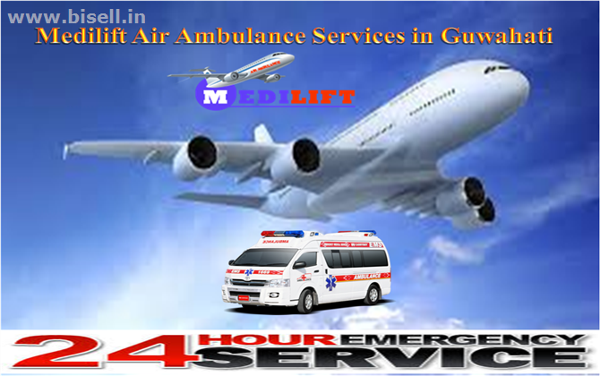 Contact@7367020595 Anytime to Hire Air Ambulance Service in Guwahati at Low Fare